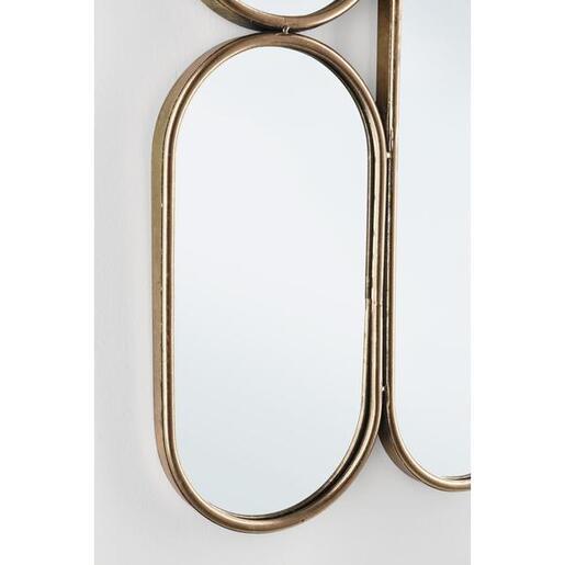 BIZZOTTO ogledalo Hanima zlatno 79x120h cm