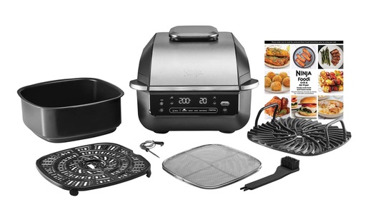 NINJA roštilj i friteza EG351EU 5u1, 5 funkcija, 5.7 L, crno-srebreni
