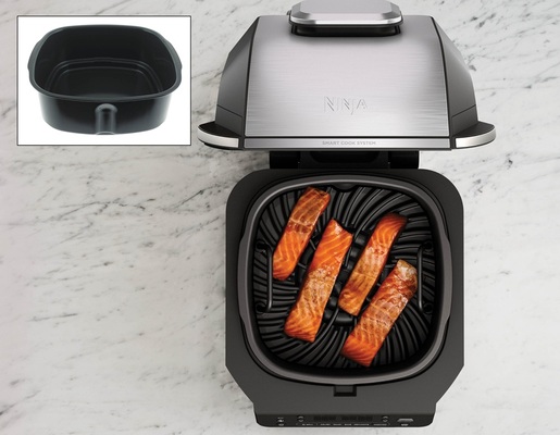 NINJA roštilj i friteza EG351EU 5u1, 5 funkcija, 5.7 L, crno-srebreni