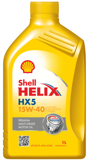 Shell Helix HX5 15W40 Motorno ulje za vozila (1L)