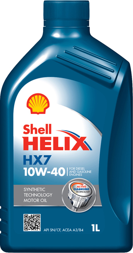 Shell Helix HX7 10W40 SN Motorno ulje za vozila  (1L)