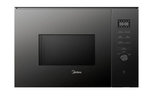 MIDEA ugradbena mikrovalna pećnica MBMTG925H-BK, 1200 W, 25 L, Crna