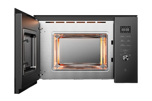 MIDEA ugradbena mikrovalna pećnica MBMTG925H-BK, 1200 W, 25 L, Crna