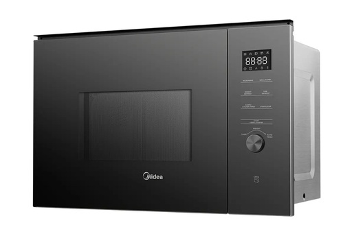 MIDEA ugradbena mikrovalna pećnica MBMTG925H-BK, 1200 W, 25 L, Crna