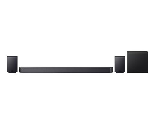 SAMSUNG soundbar HW-Q930F/EN, 9.1.4-kanalni surround zvuk, Bežični Dolby Atmos, Q-Symphony tehnologija, SpaceFit Sound Pro tehnologija, Crni