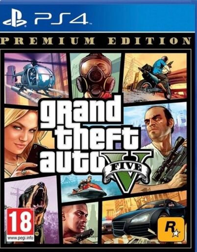 GTA V PREMIUM ONLINE EDITION PS4