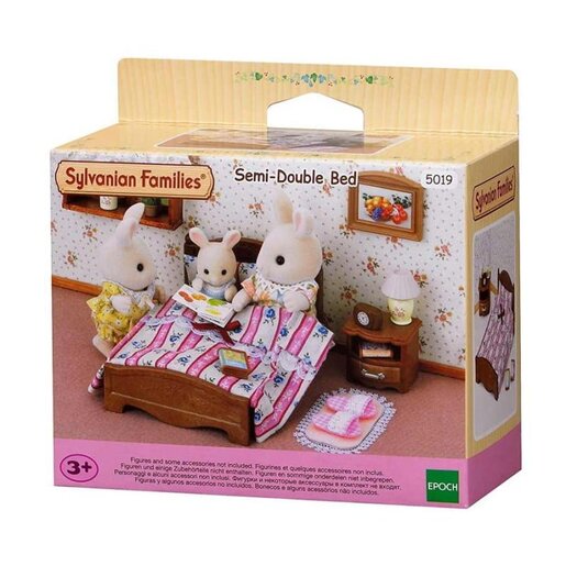 SYLVANIAN EC5019 SYLVANIAN SEMI-DOUBLE BED