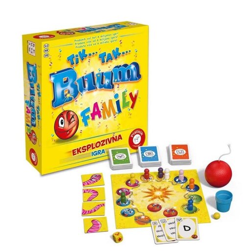 PIATNIK PJ756092 PIATNIK TIK TAK BUM FAMILY DRUŠTVENA IGRA