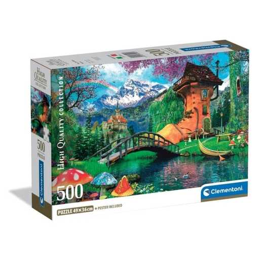 CLEMENTONI CL35596  PUZZLE 500 STARA CIPELA
