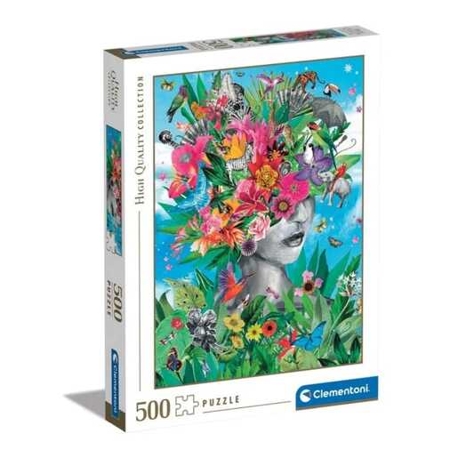 CLEMENTONI CL35526  PUZZLE 500 GLAVA U DŽUNGLI