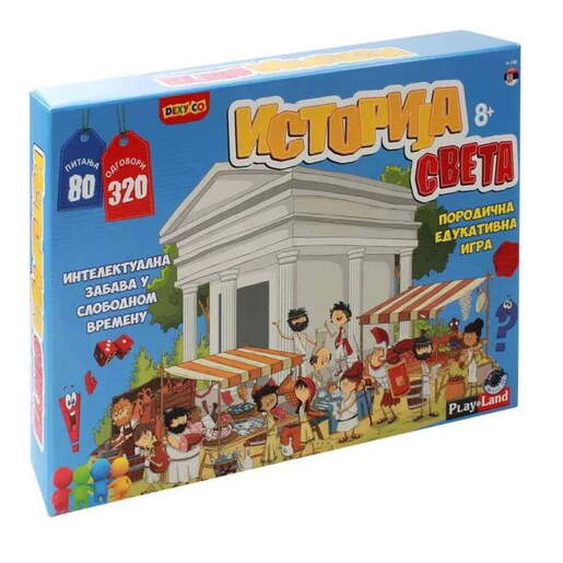 PLAY LAND PL740 ISTORIJA SVIJETA EDUKATIVNA IGRA
