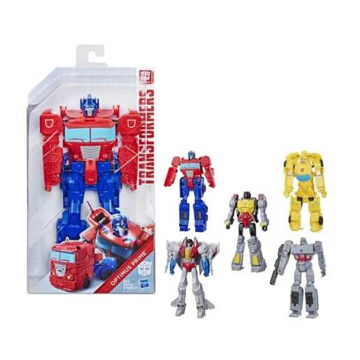 TRANSFORMERS E5883 TRANSFORMERS TITAN CHANGER FIGURA SORTO