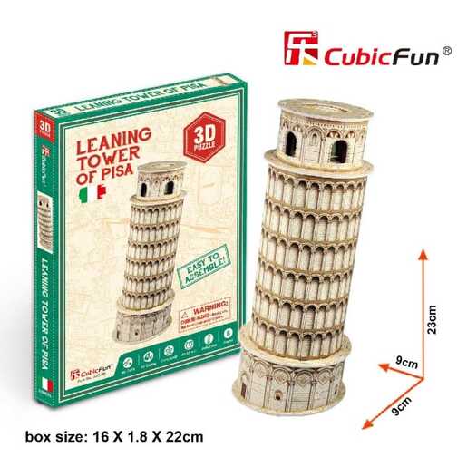 CUBIC FUN CBF230081 CUBICFUN PUZZLE LEANING TOWER OF PISA S