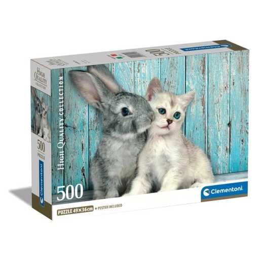 CLEMENTONI CL35539  PUZZLE 500 MACA I ZEC