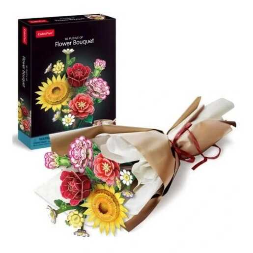CUBIC FUN CBF208677 CUBIC FUN PUZZLE FLOWER BOUQUET P867h