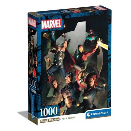 CLEMENTONI CL39809  PUZZLE 1000 AVENGERS