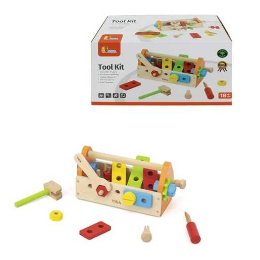 VIGA 44787 DRVENA KUTIJA SA ALATOM