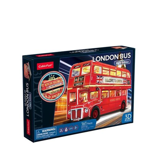 CUBIC FUN CBF205386 CUBICFUN LONDON BUS L538h