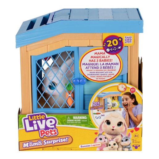 LITTLE LIVE PETS ME26593 LITTLE LIVE PETS MAMA SURPRISE S3 BUNNYSET ZA IGRU