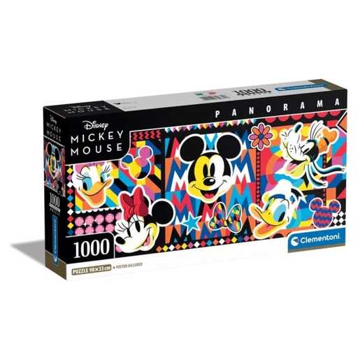 CLEMENTONI CL39871  PUZZLE 1000 PANORAMA DISNEY