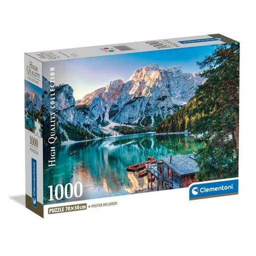 CLEMENTONI CL39934  PUZZLE 1000 SMARAGDNO JEZERO BRAIES