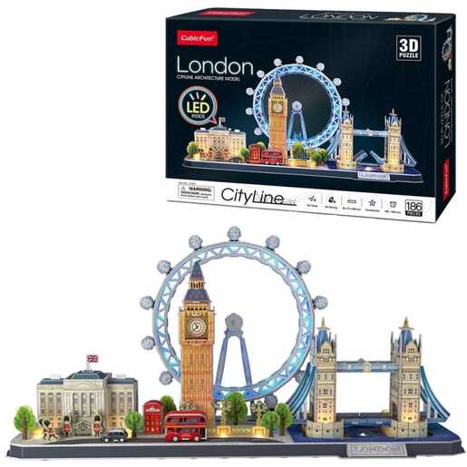 CUBIC FUN CBF205324 CUBIC FUN PUZZLE LED LONDON CITYLINE L532h