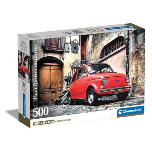 CLEMENTONI CL35537  PUZZLE 500 FIAT 500