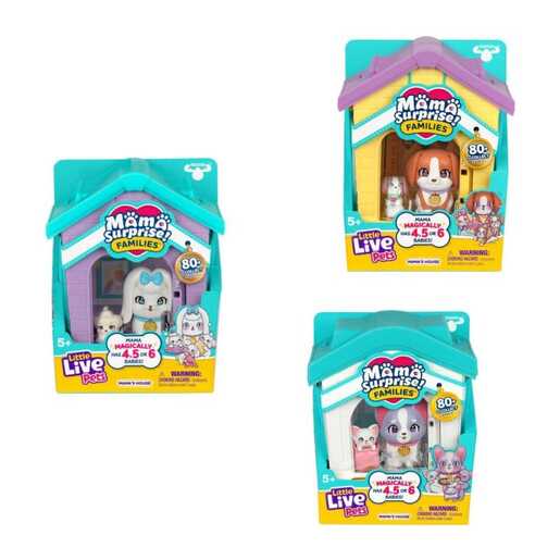 LITTLE LIVE PETS ME26659 LITTLE LIVE PETS MAMAS HOUSE SORTO