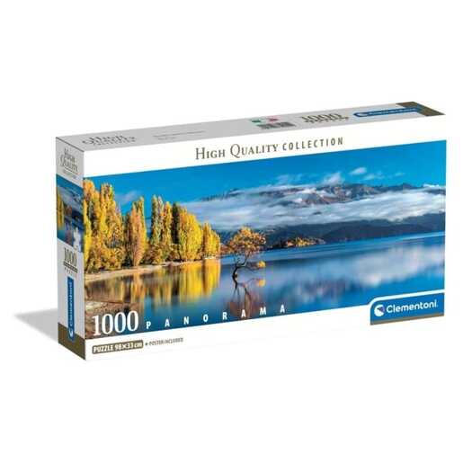 CLEMENTONI CL39942  PUZZLE 1000 PANORAMA HQC ZLATNI ODRAZJEZERA WANAKA