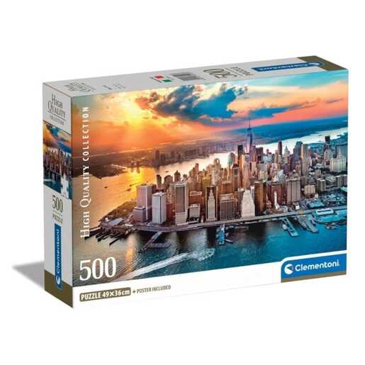 CLEMENTONI CL35543  PUZZLE 500 NEW YORK