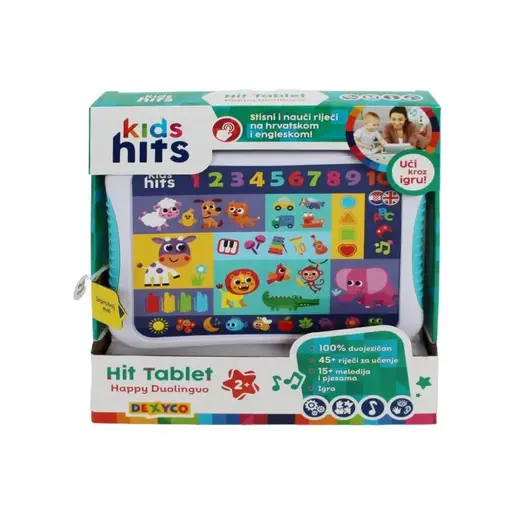 KIDS HITS KH01012 DJEČJI HIT TABLET DUOLINGVO, HR