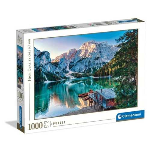 CLEMENTONI CL39887  PUZZLE 1000 HQC SMARAGDNO JEZERO BRAIES2025