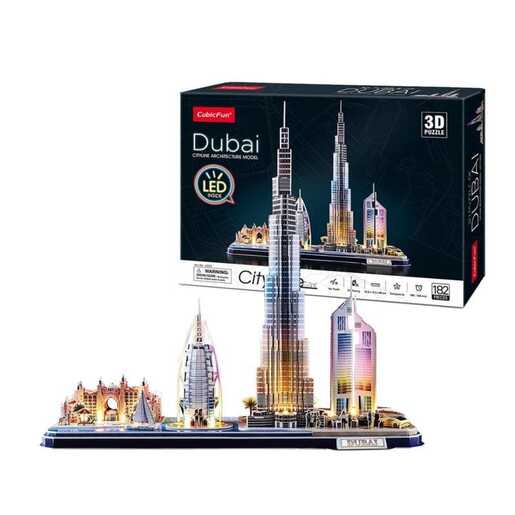 CUBIC FUN CBF205232 CUBIC FUN PUZZLE LED DUBAI CITYLINE L523h