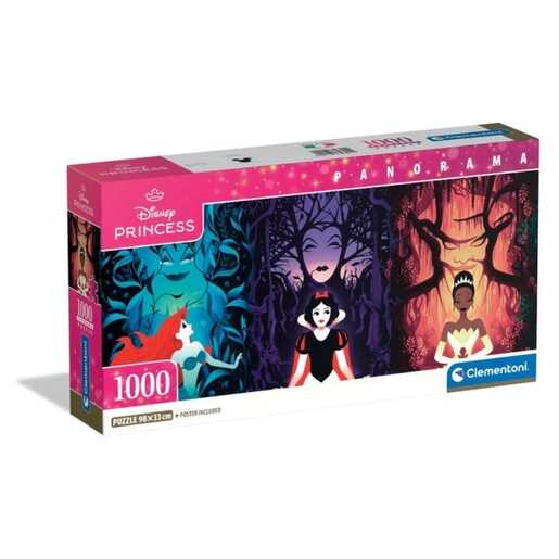 CLEMENTONI CL39894  PUZZLE 1000 PANORAMA PRINCESS