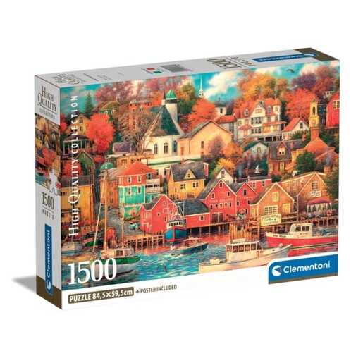 CLEMENTONI CL31713  PUZZLE 1500 HQC LUKA DOBRA VREMENA