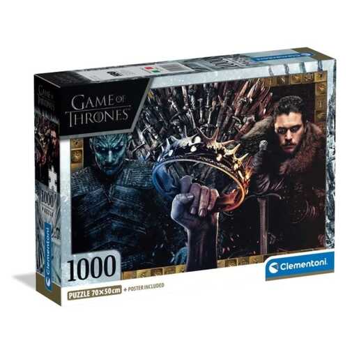 CLEMENTONI CL39962  PUZZLE 1000 GAME OF THRONES