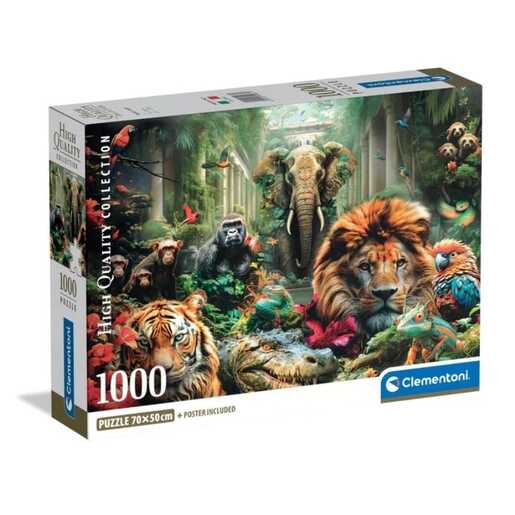 CLEMENTONI CL39987  PUZZLE 1000 MISTIČNA DŽUNGLA