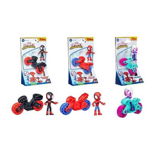 MARVEL F3714 SPIDEY VERSE AKCIONA FIGURA I MOTOR SET