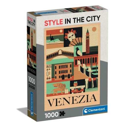CLEMENTONI CL39846  PUZZLE 1000 STIL U GRADU VENECIJA