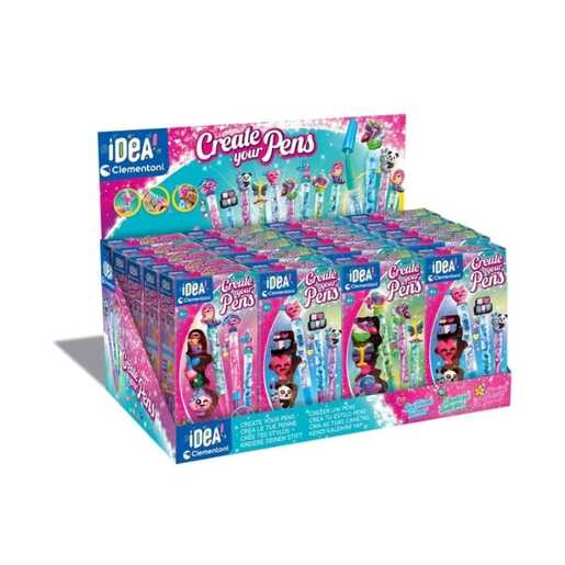 CLEMENTONI CL81363 CRAZY CHIC LOVELY SET ZA NOKTE ŽIVOTINJE,2PCS