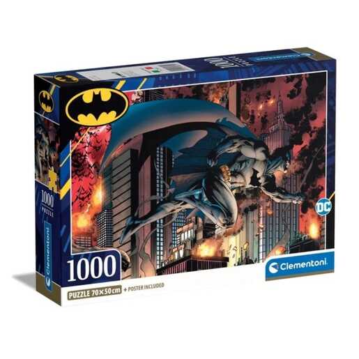 CLEMENTONI CL39851  PUZZLE 1000 BOX BATMAN