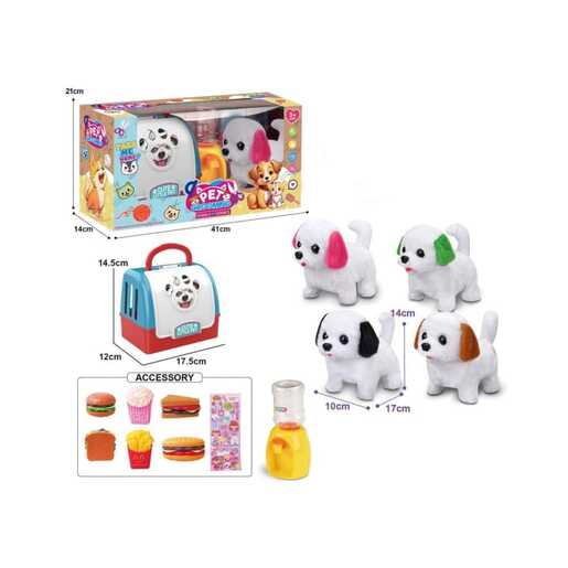 MASTER IGRAČKE PLIŠANI PAS S PRIJENOSNIM KAVEZOM 69683