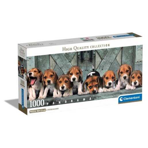 CLEMENTONI CL39869  PUZZLE 1000 PANORAMA BEAGLES