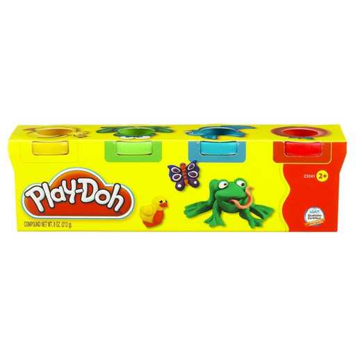 PLAY-DOH 23241 PLAY-DOH MINI PACK 4 KANTICE