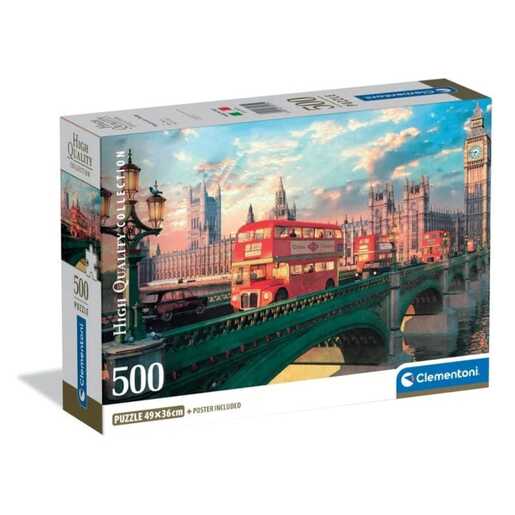 CLEMENTONI CL35575  PUZZLE 500 WESTMINSTER MOST