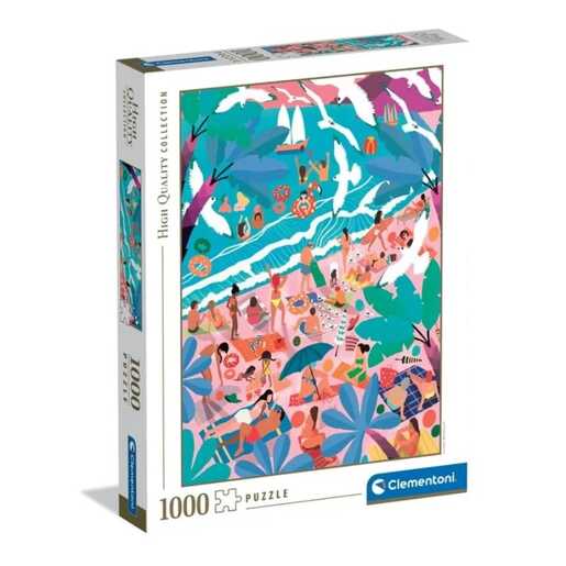 CLEMENTONI CL39891  PUZZLE 1000 NEDJELJA NA PLAŽI