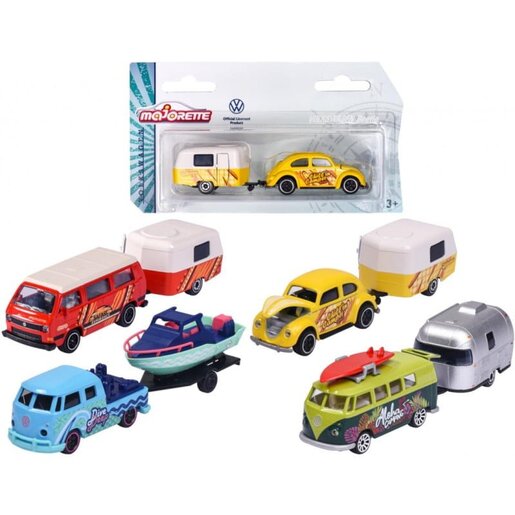 MAJORETTE M2055007 MAJORETTE VW PREMIUM VOZILO S PRIKOLICOM SORTO