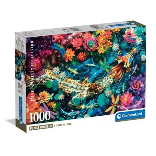 CLEMENTONI CL39939  PUZZLE 1000 KOI RIJEKA