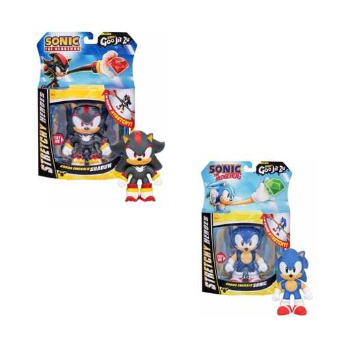 GOO JIT ZU TO8436 GOO JIT ZU CHAOS EMERALD SONIC THEHEDGEHOG HERO PACK SORTO