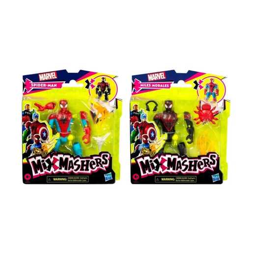 MARVEL F9205 SPIDERMAN MIXMASHERS BASIC FIGURE SORTO